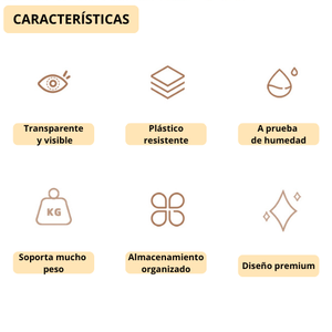 Placard Organizador Plegable 3 Módulos