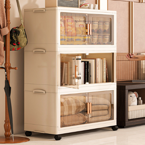 Organizador Armable Plegable 3 Módulos con Ruedas