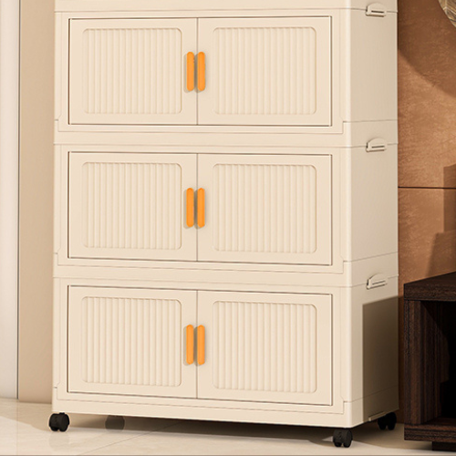 Organizador Armable Plegable 3 Módulos con Ruedas