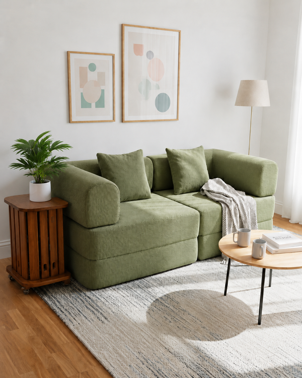 Sofá Cama Osito C + Mesa Auxiliar