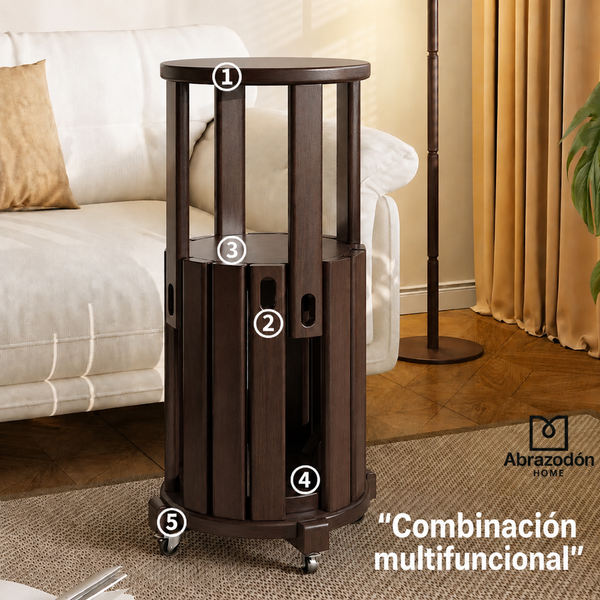 Mesa/Taburete Auxiliar Nido