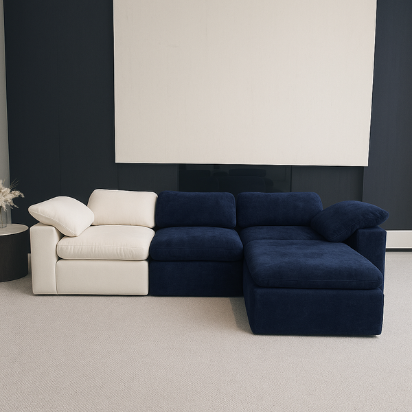 Sofá “Nube Milano” Estilo Relajado Esquinero L