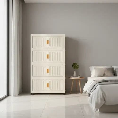 Organizador Armable Plegable 3 Módulos con Ruedas
