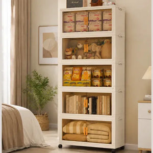 Organizador Armable Plegable 5 Módulos con Ruedas
