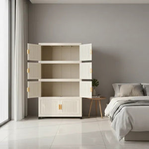 Organizador Armable Plegable 3 Módulos con Ruedas