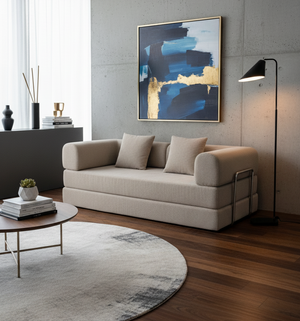 Sofá Cama “Osito B” de Tela Suave 2 en 1