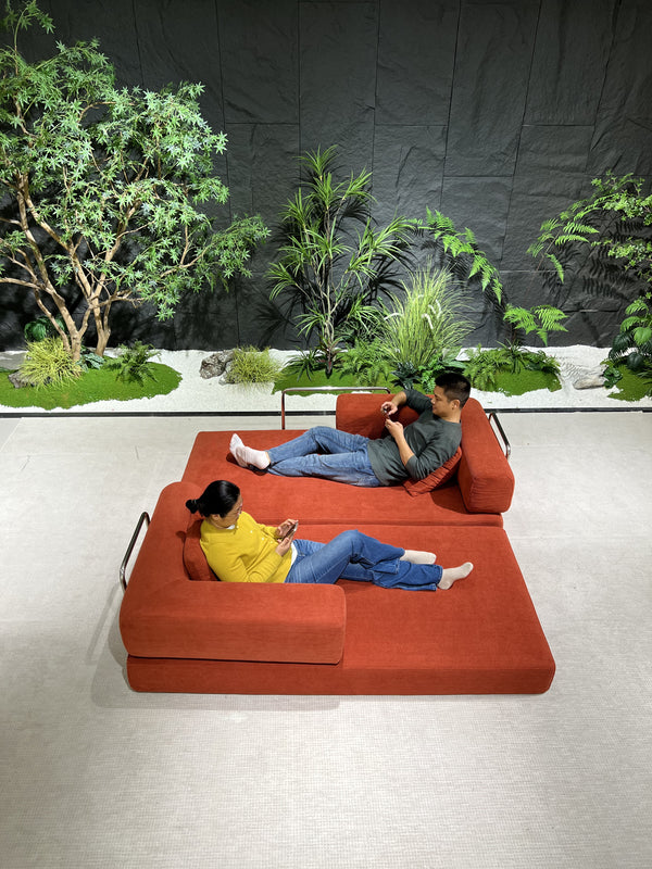 Sofá Cama “Osito B” de Tela Suave 2 en 1