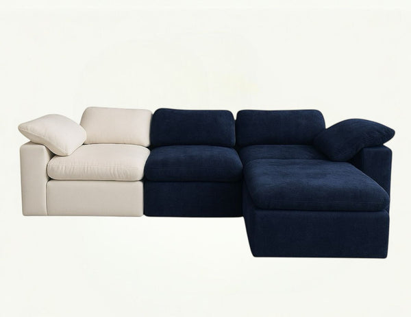 Sofá “Nube Milano” Estilo Relajado Esquinero L