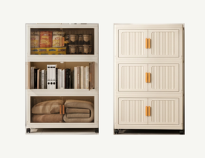 Organizador Armable Plegable 3 Módulos con Ruedas