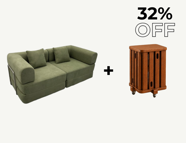Sofá Cama Osito C + Mesa Auxiliar